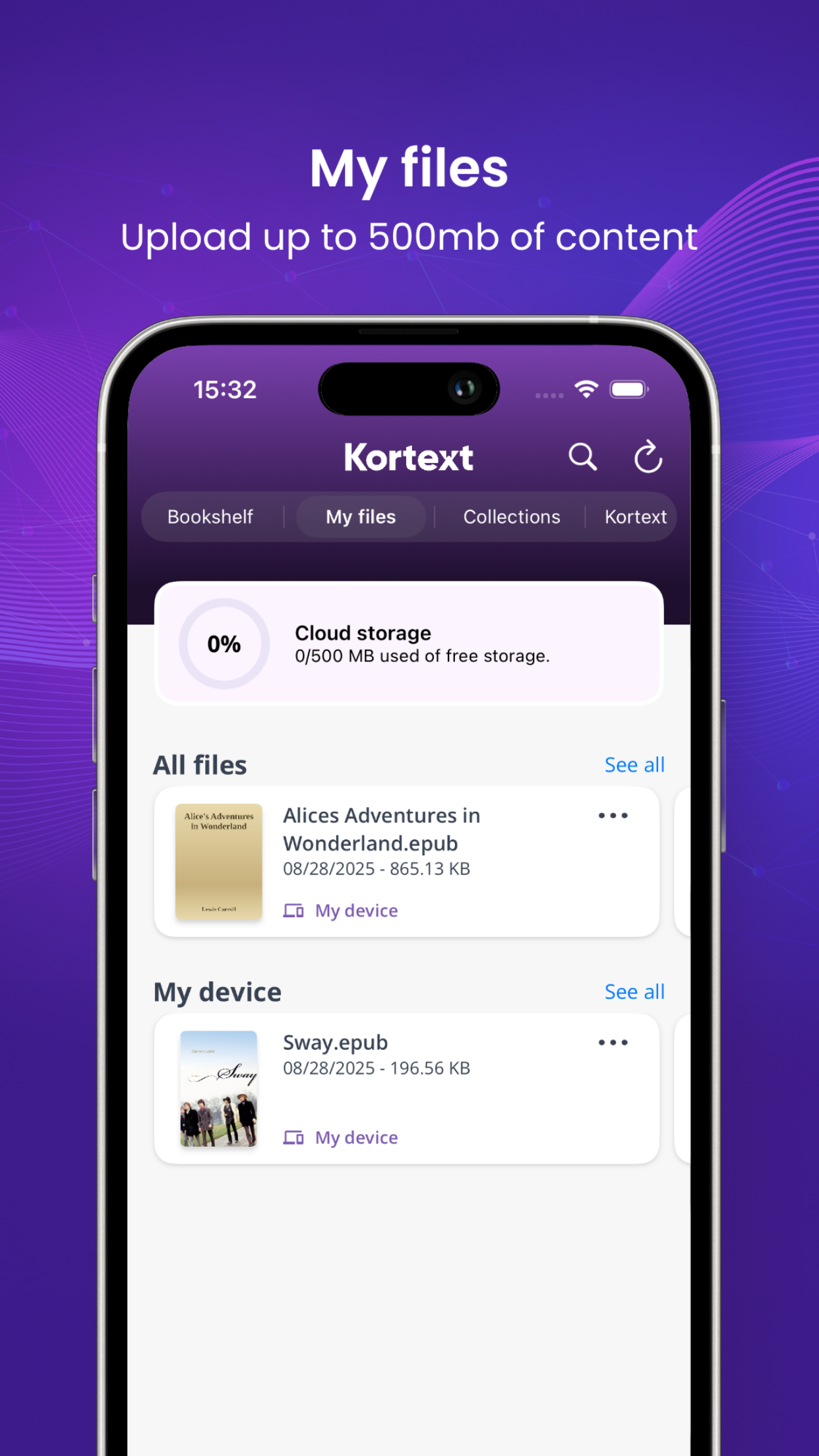 Kortext screenshot 4