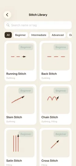Скриншот Stitchcraft: Embroidery Studio на iPhone 2