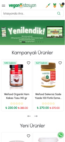 Vegan İstasyon screenshot