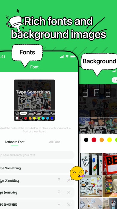 WASticker Maker - TextSticker Screenshot