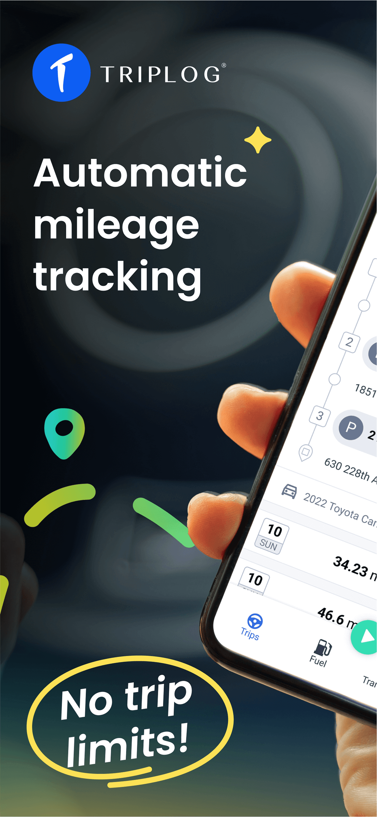 Mileage Tracker App by TripLog