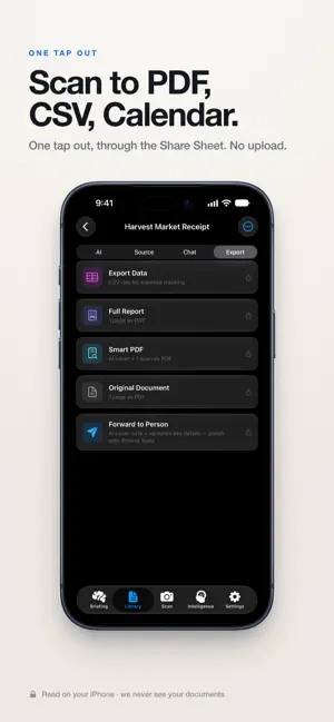 OneScribe - Document Scanner screenshot 3