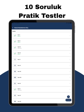 HMGS & Hakimlik Savcılık Quiz iPad screenshot