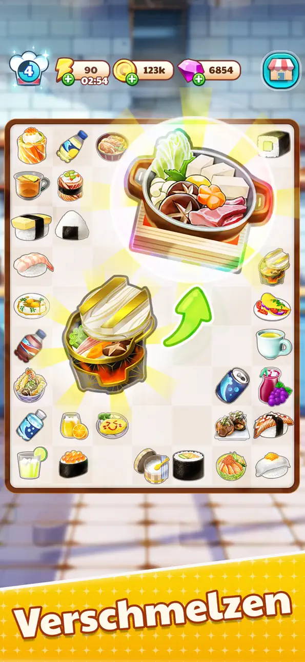 Merge Restaurant - Makeover Hack screenshot 3 - iOS game interface