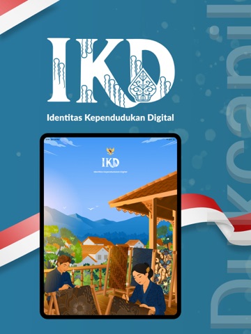 Identitas Kependudukan Digital iPad screenshot 1
