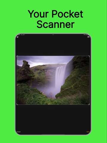 PDF Scanner-Unlimited iPad screenshot