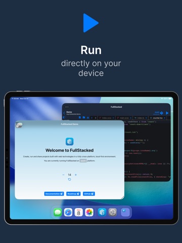 FullStacked iPad screenshot