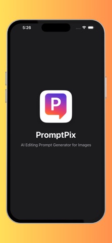 PromptPix -AI Prompt Generator iPhone screenshot 1