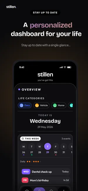 Stillen - Life Admin Assistant screenshot 3