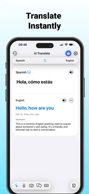 Live Translator & AI Translate iPhone screenshot 3