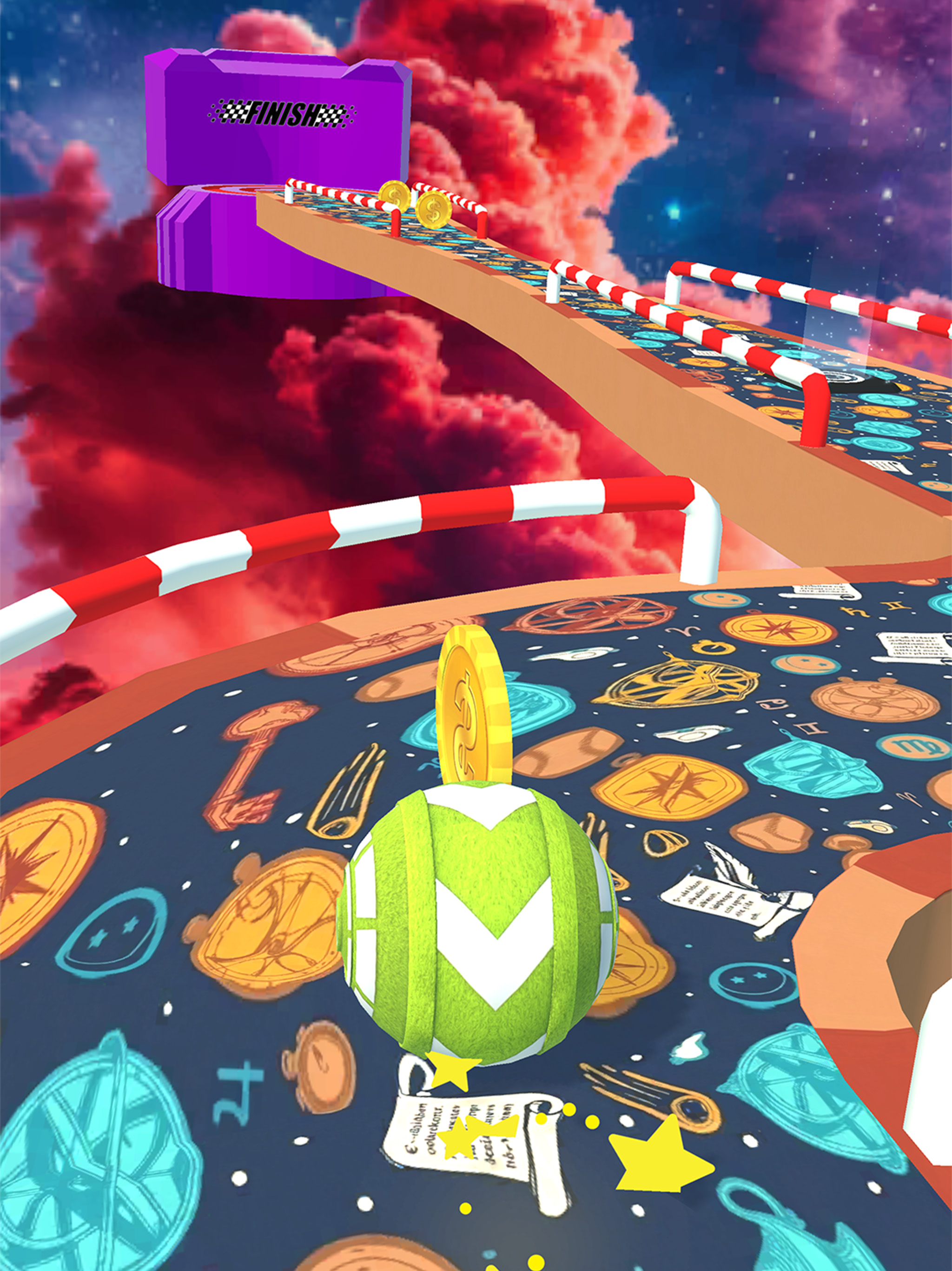 Rolling Ball Sky Adventure screenshot 10