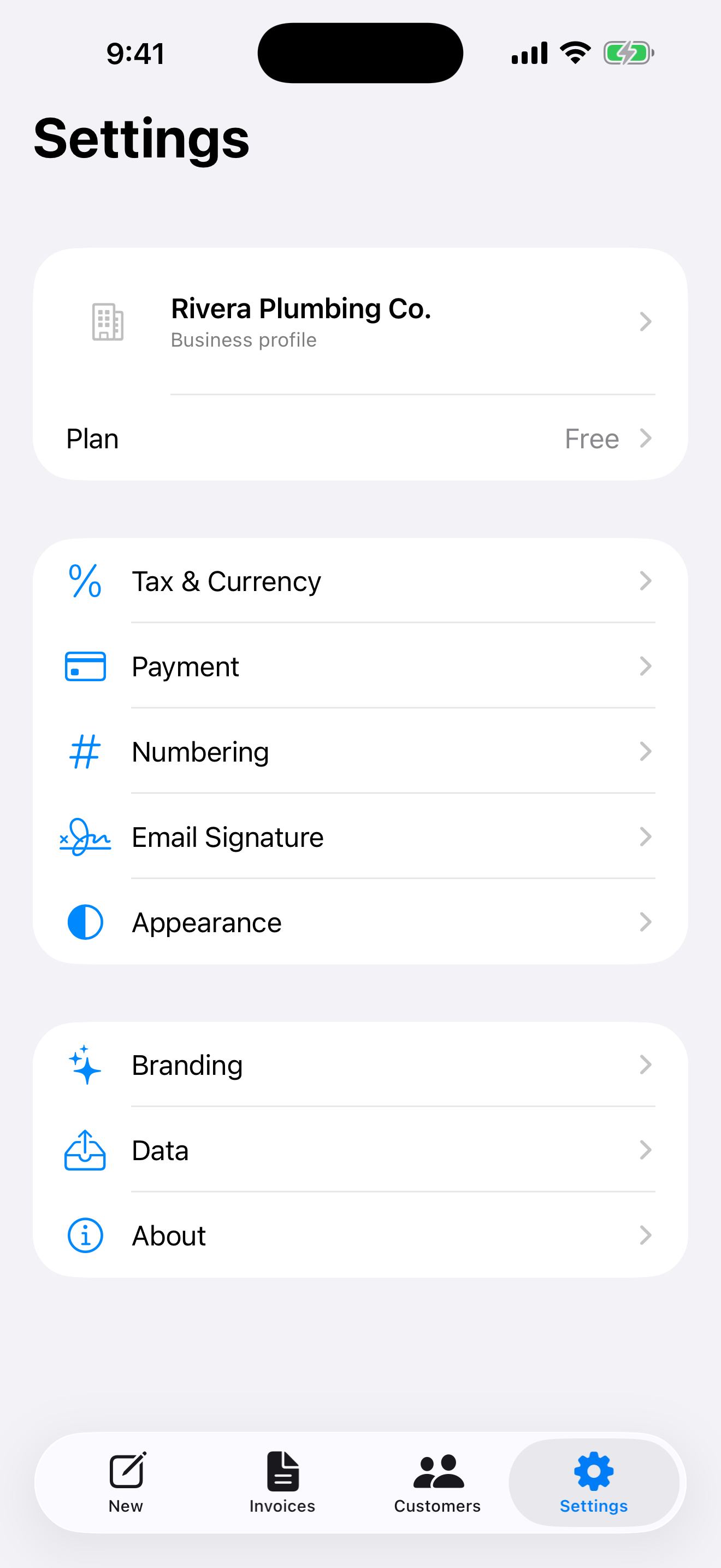 Aide Invoice: Easy Bill Maker screenshot 5
