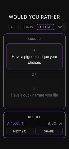 Would You Rather: Chaos screenshot