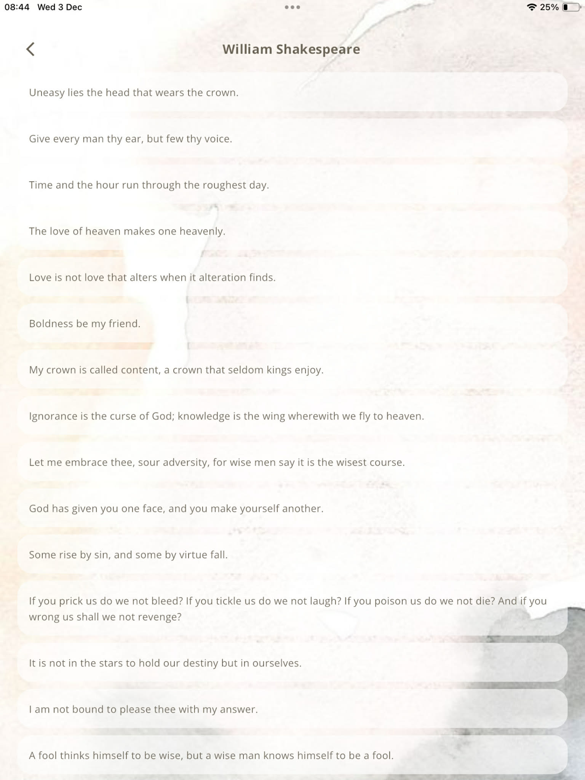 Realised Souls - Quotes screenshot 5