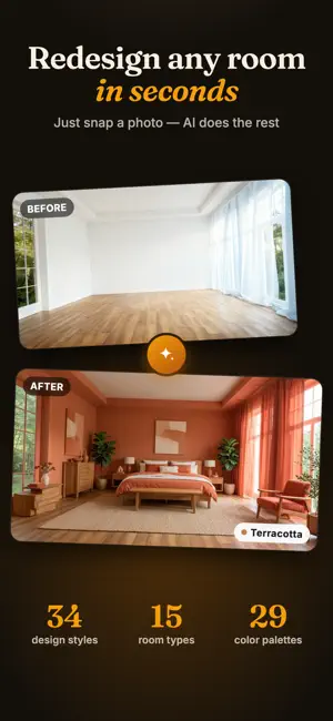 Roomera - AI Interior Design screenshot 1