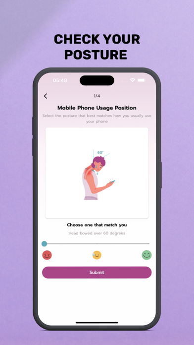 Posture Reminder: NeckFit AI Screenshot