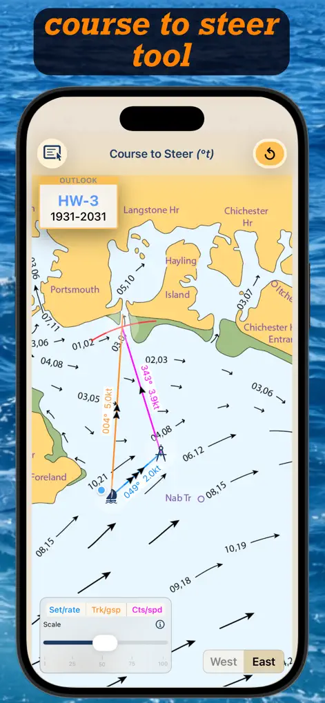 iStreams Solent - Navigation App | MWM