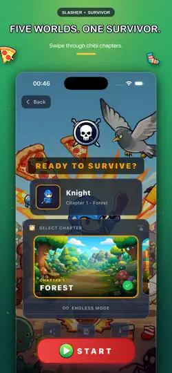 Capture d'écran de Slasher - Absurd Survivors sur iPhone 2