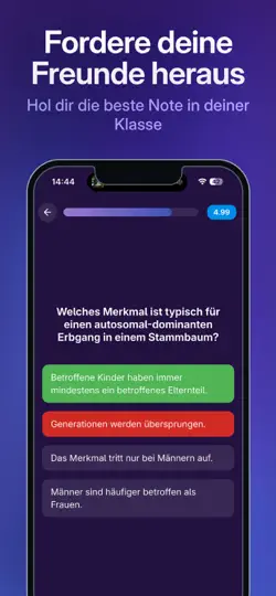 Screenshot von Knowunity: #1 KI Lernapp auf dem iPhone 5