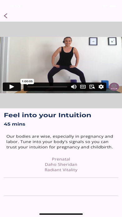 Ma Yoga Anytime Prenatal Yoga Screenshot