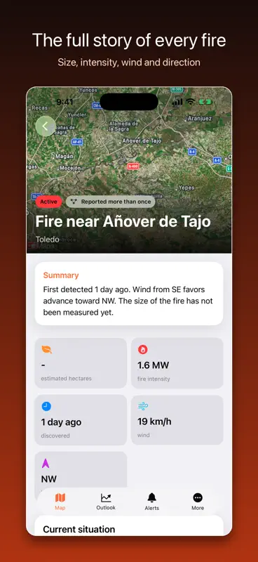 Wildfire Watch Spain screenshot 3 of 10
