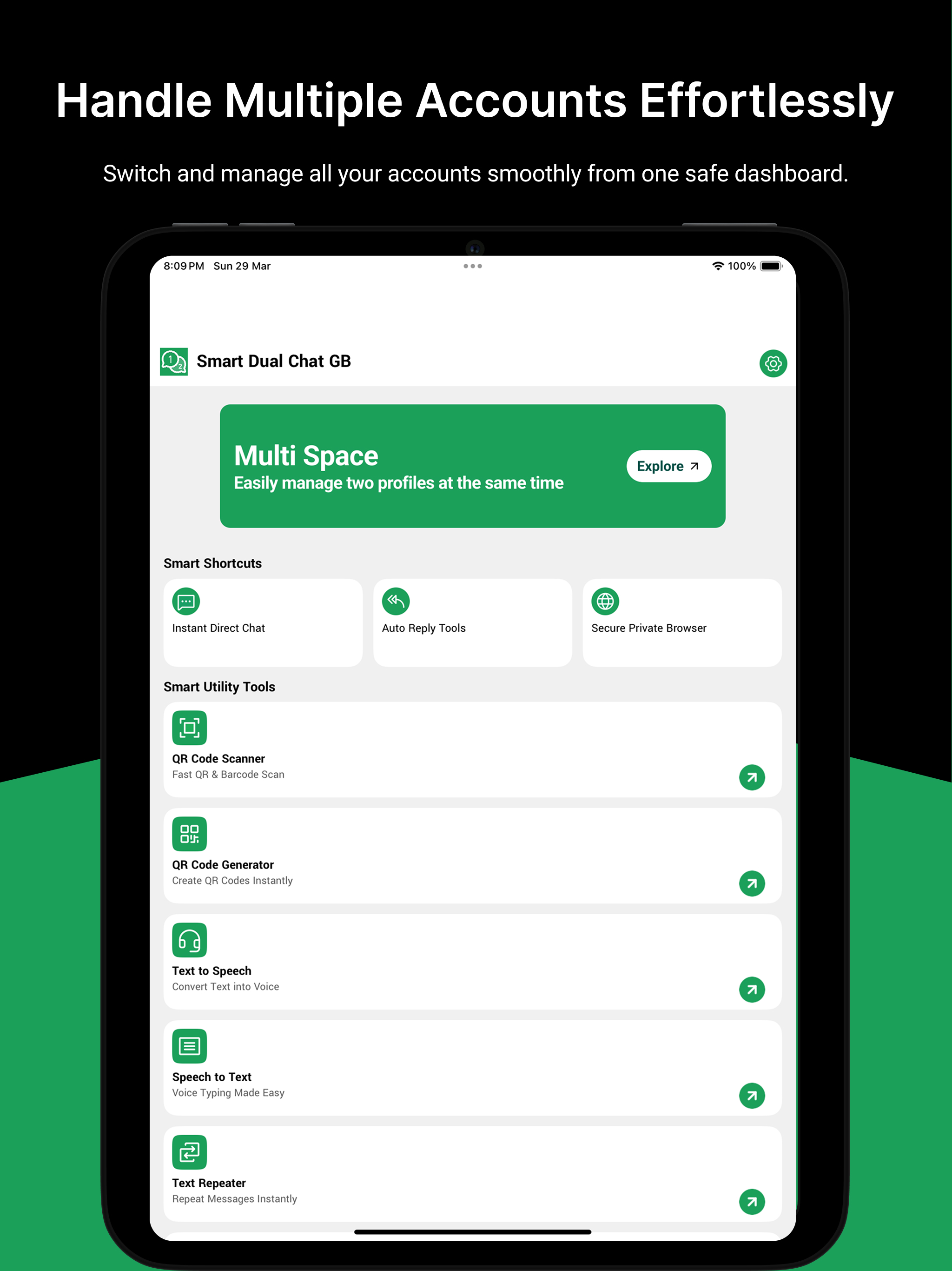 Dual Chat & Messaging Tools screenshot 5