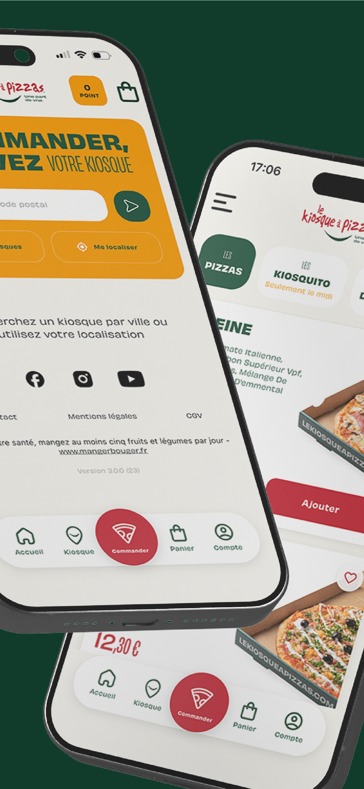 Le kiosque à pizzas