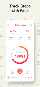 Running: Distance Tracker App screenshot #1 for iPhone