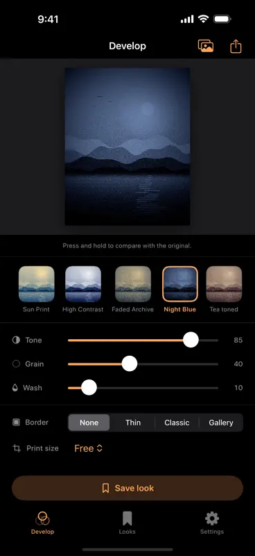 Cyanotype: Blueprint Photo Lab screenshot 7 of 7