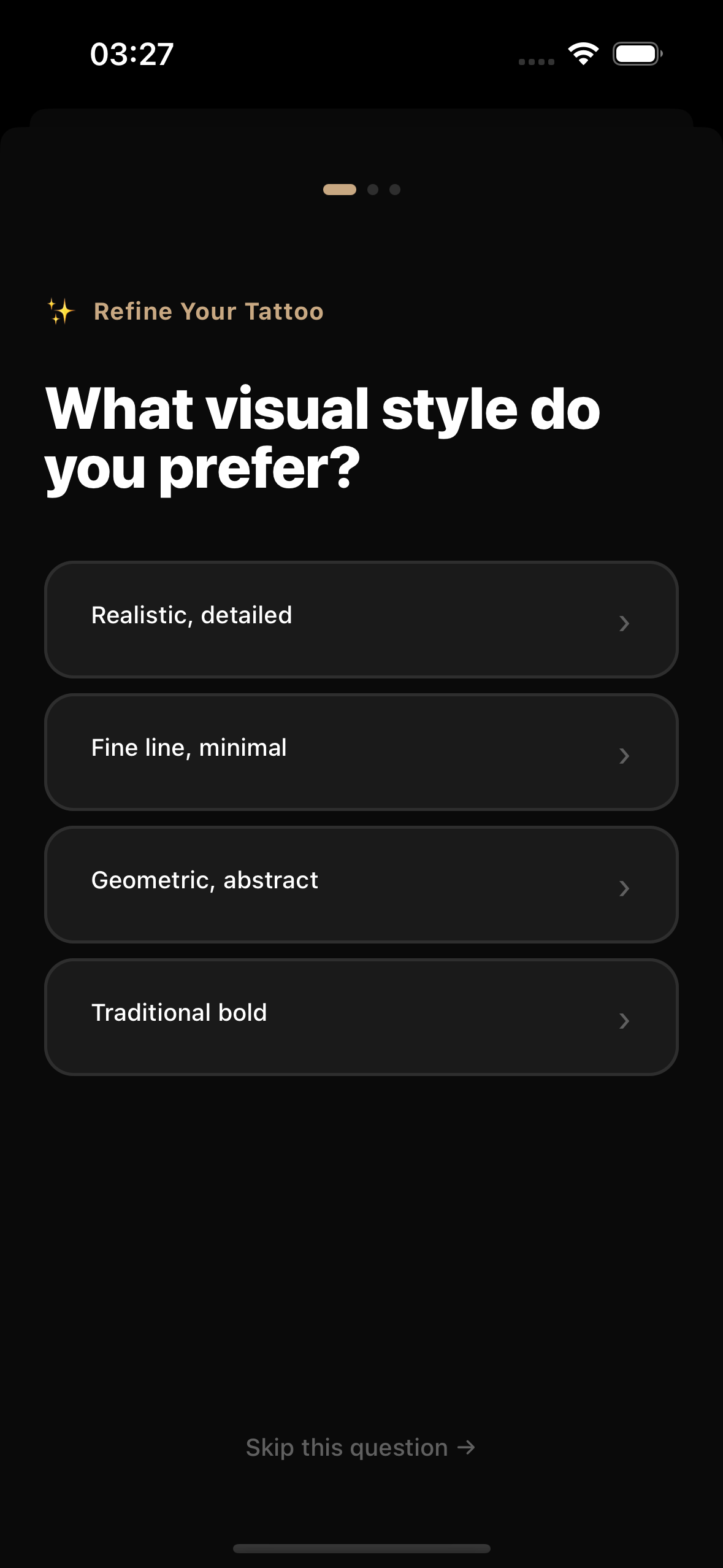InkForge – AI Tattoo Generator