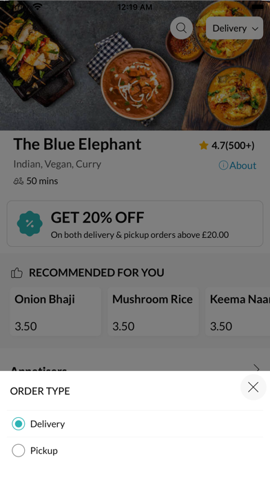 The Blue Elephant. Screenshot