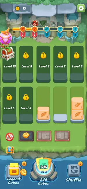 Cube Legend: Sort and Merge screenshot 2