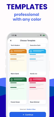 CV Builder: AI Resume Maker Screenshot 3 of 5