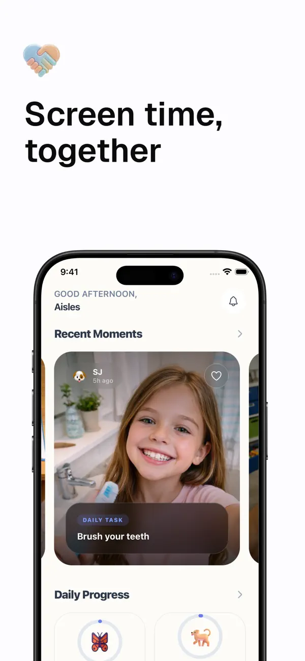 Screenshot #1 pour Ally: Screen Time & Tasks