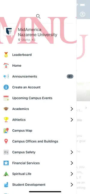 MidAmerica Nazarene University screenshot 1
