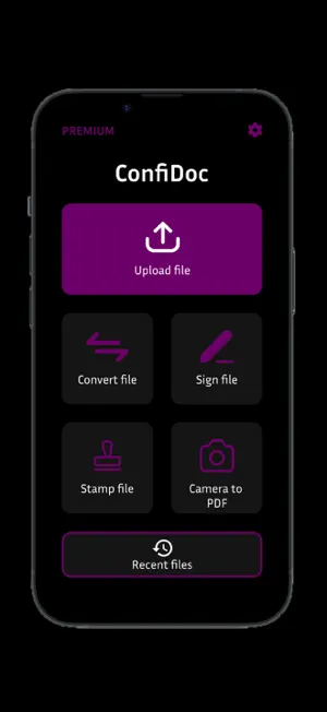 Sign,Stamp,Convert | ConfiDoc screenshot 2