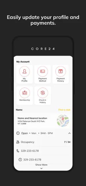 CORE24 GYM screenshot 3