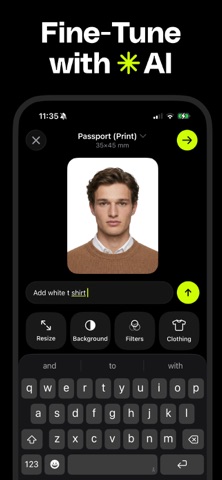 SnapID: Passport & Visa Photo iPhone screenshot