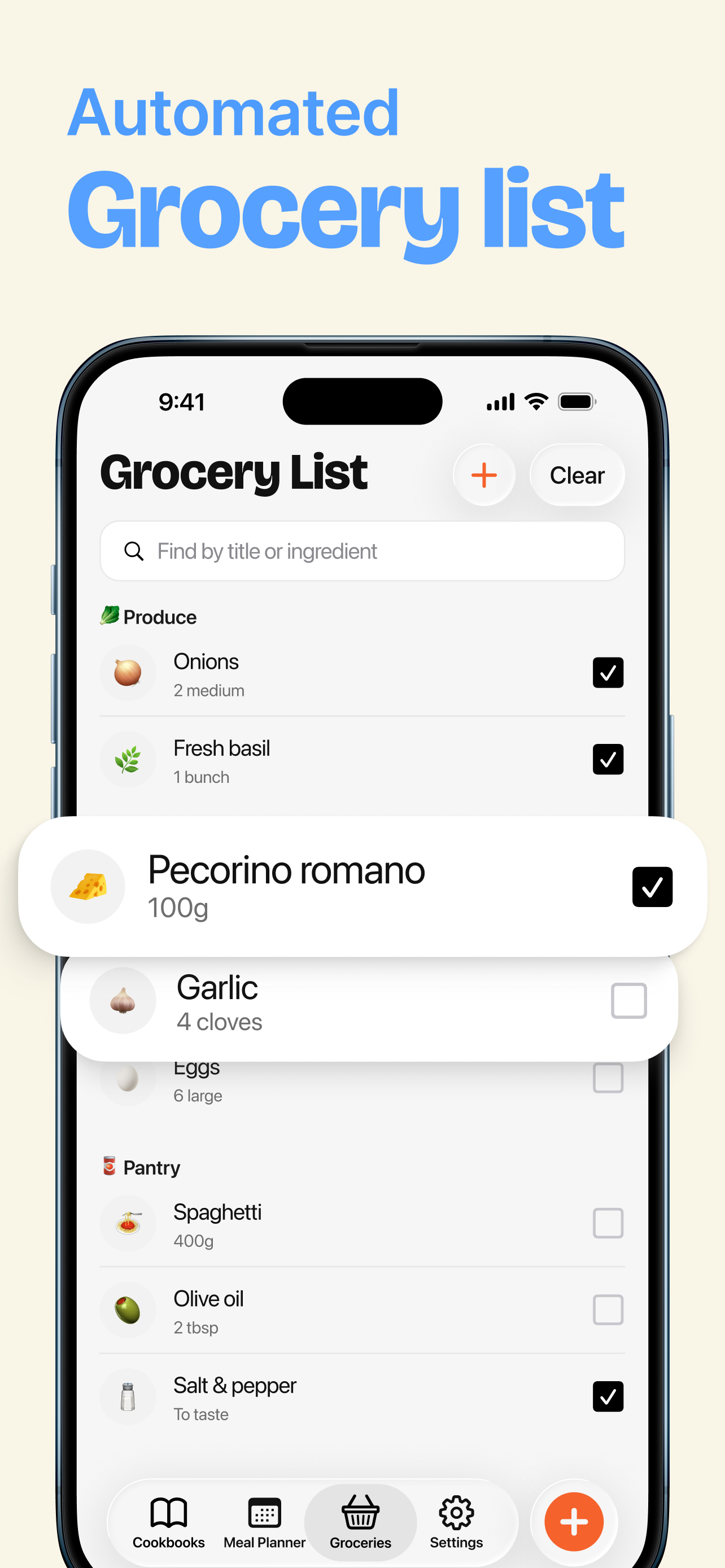 Meal Planner screenshot 3