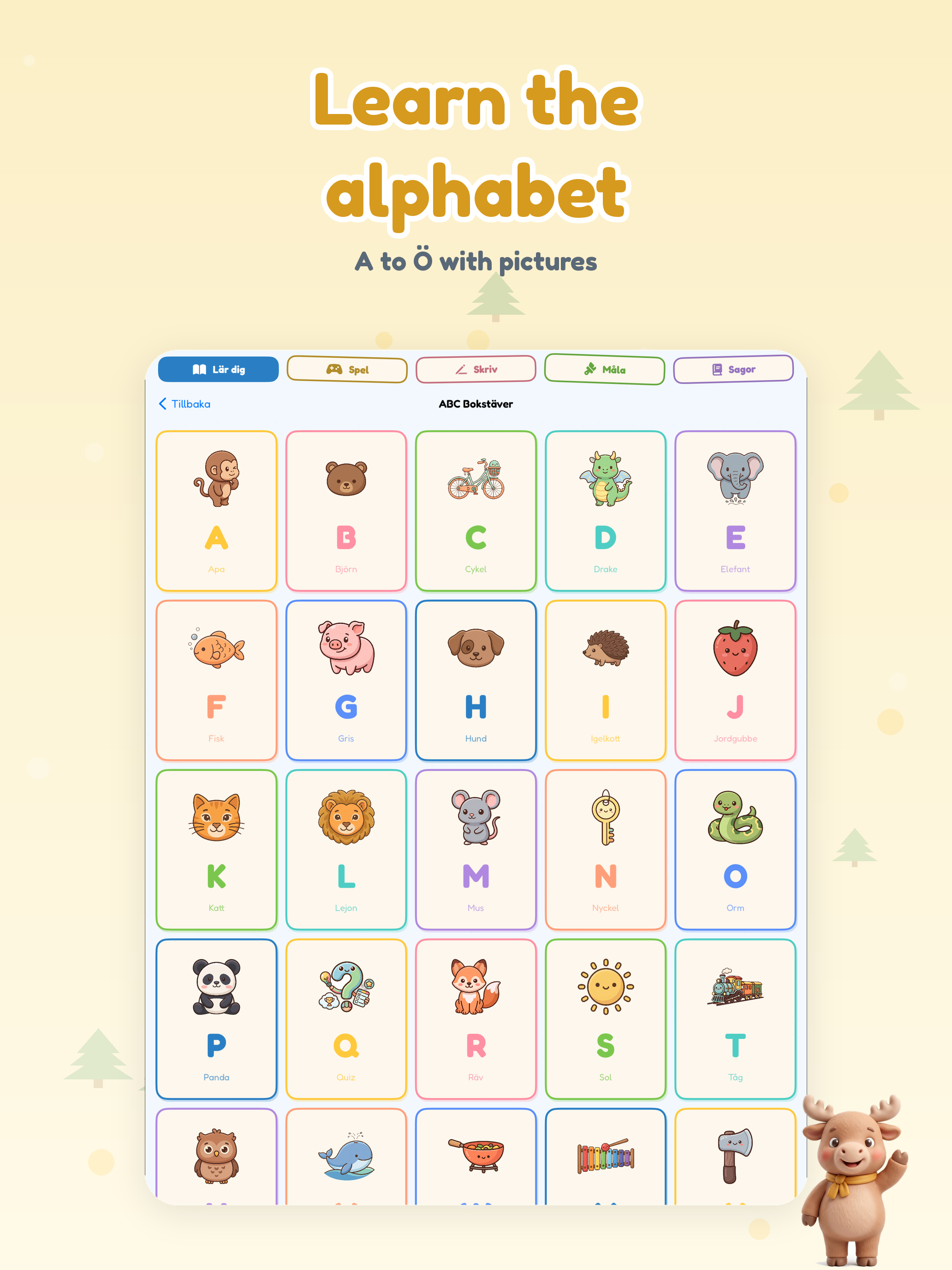 Lilla Älgen - Learn Swedish screenshot 12