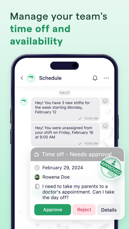 #5. Breakroom Chat & Scheduling (iOS) 由: Johto
