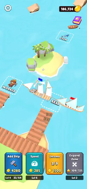 Merge Fleet Loop screenshot 1
