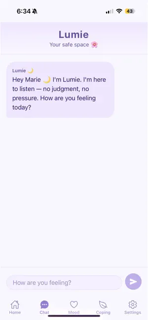 Lumie: Teen Mental Health screenshot 2