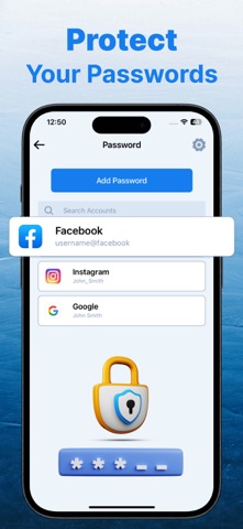 Authenticator App ^ iPhone screenshot