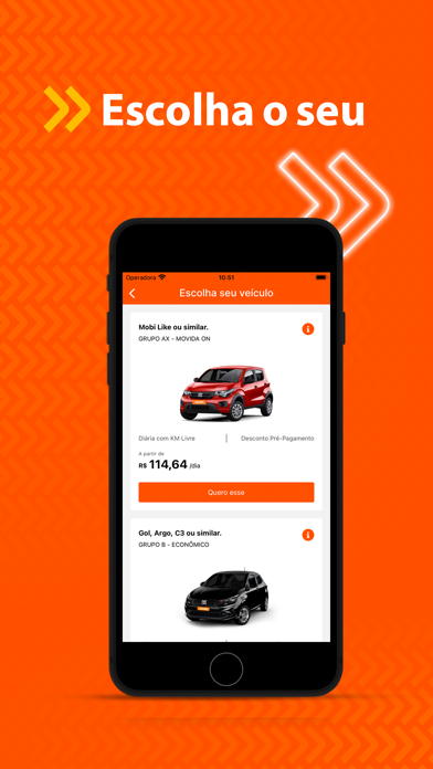 Movida - Aluguel de Carros Screenshot