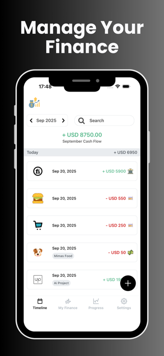 Expensely - Spending Tracker Screenshot 1 of 6