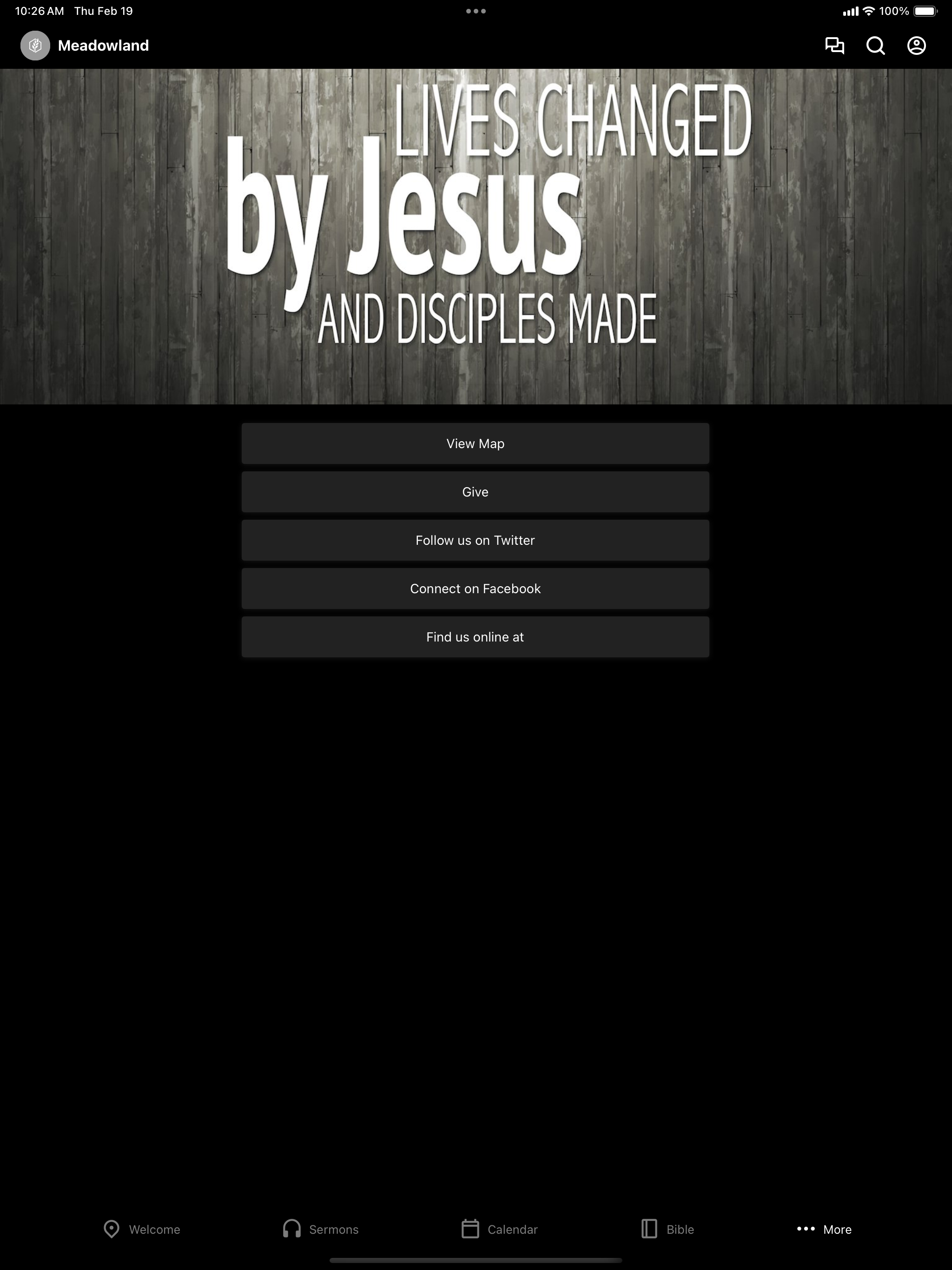 Meadowland Church