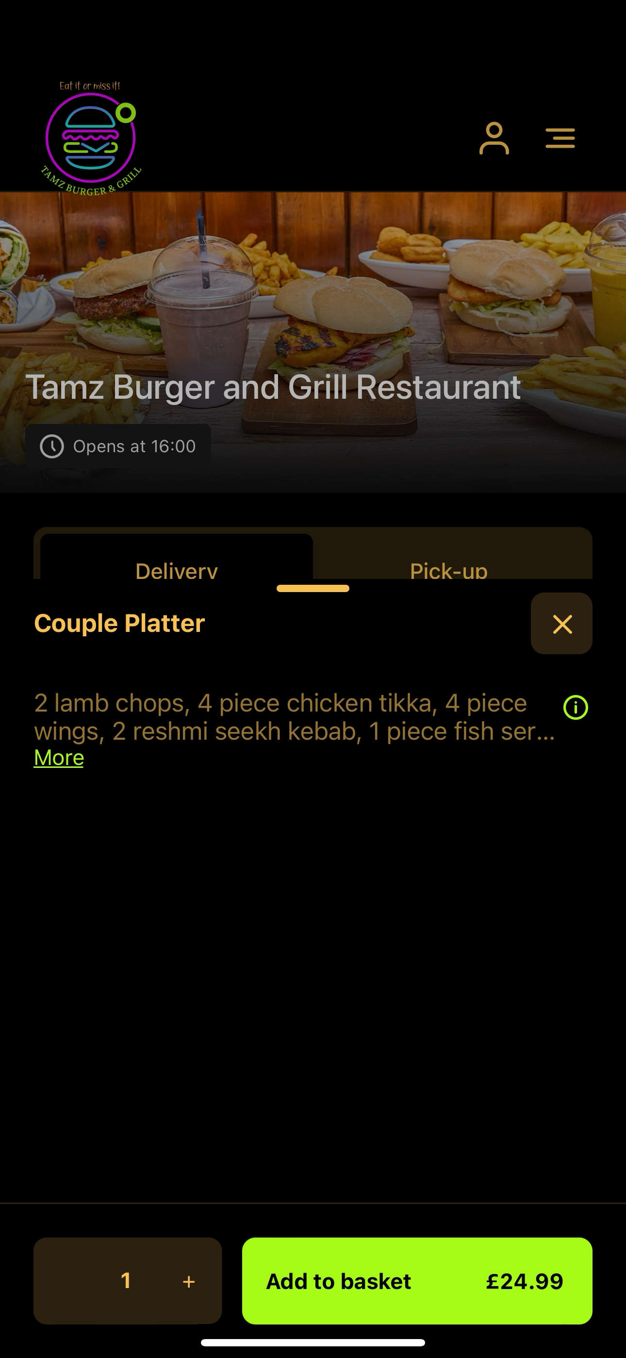 Tamz Burger and Grill screenshot 4