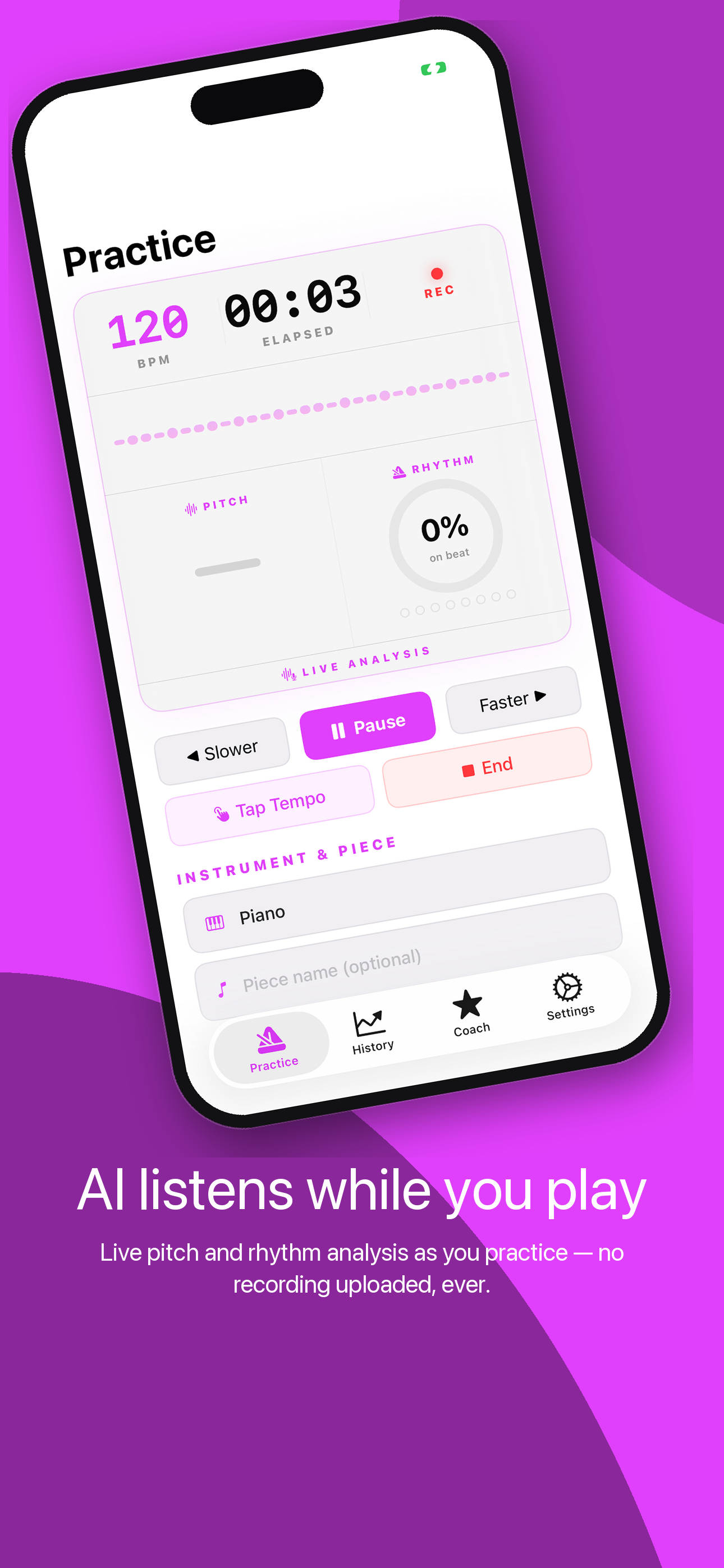 Cadenza - AI Music Coach screenshot 2