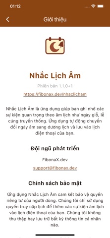 Nhắc Lịch Âm screenshot